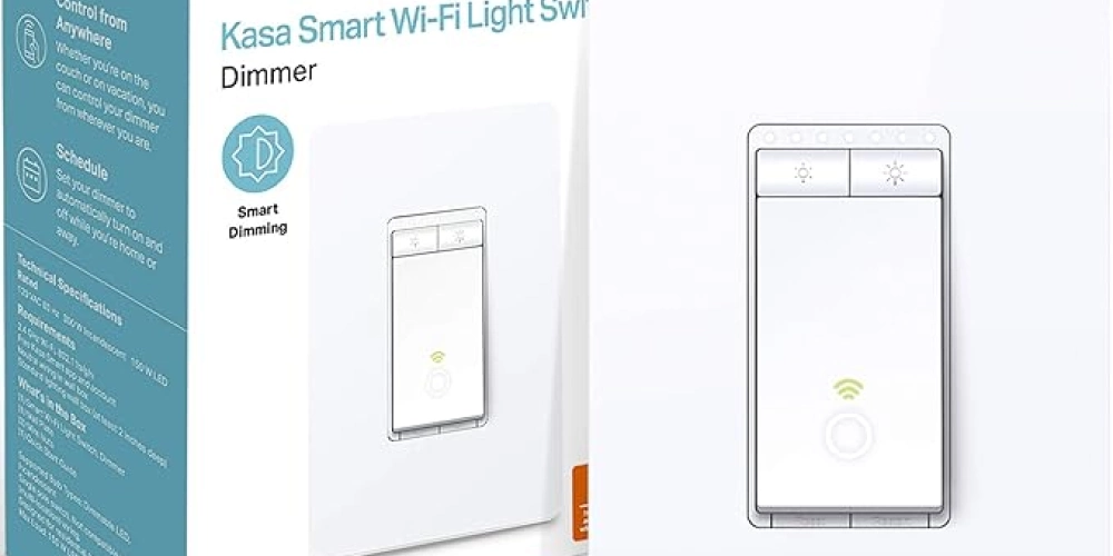 Matter Alpha Kasa Smart WiFi Dimmer Switch HS220 Information