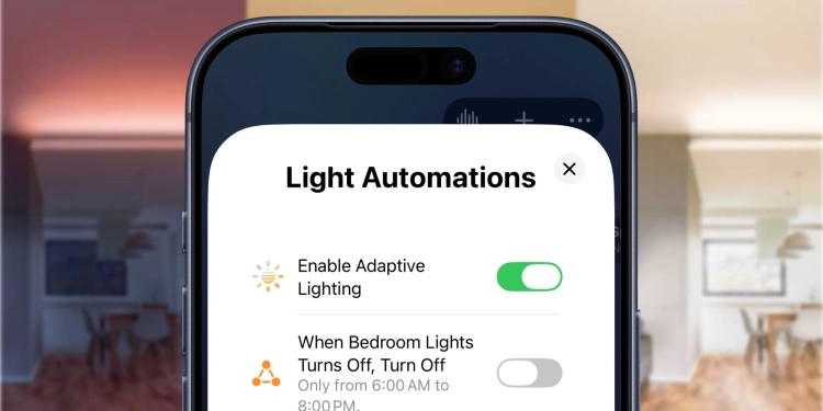 Apple home adaptive lighting ios26 featured