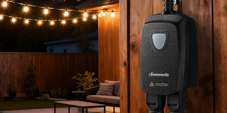 Dewenwils wi fi matter smart dimmer plug 2ports lifestyle