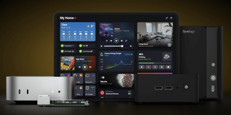Homey self hosted server