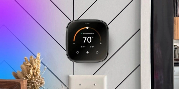 Aqara W200 wall thermostat