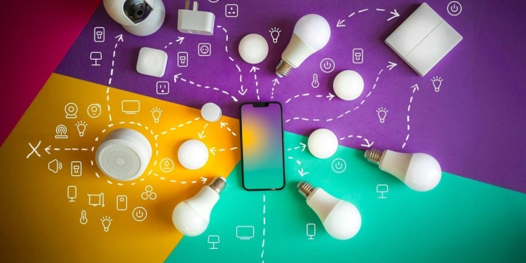 Smart home connecvitivity illustration