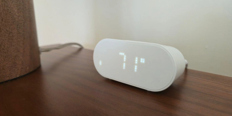 Temperature on an ikea alpstuga air quality monitor