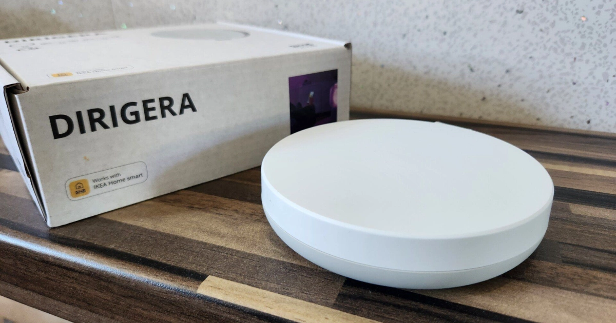 IKEAハブ　DIRIGERA DIRIGERA hub for smart products, white smart - IKEA
