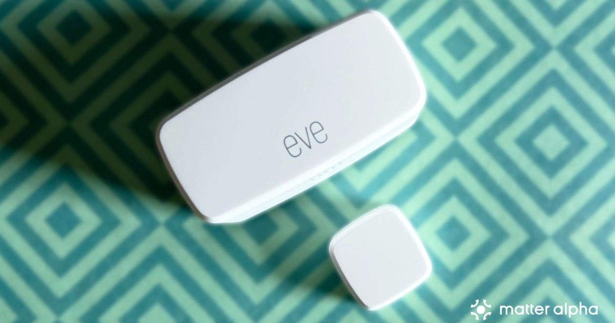 Eve Door and Window Review: Constant Contact | Matter Alpha