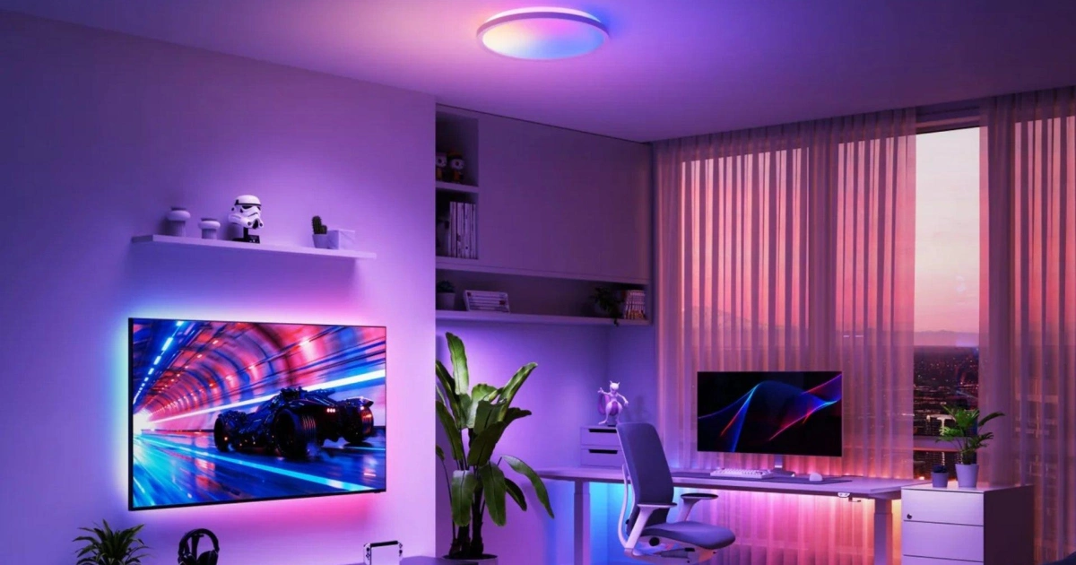 Nanoleaf’s new Matter ceiling light features 28 zones for dynamic ...