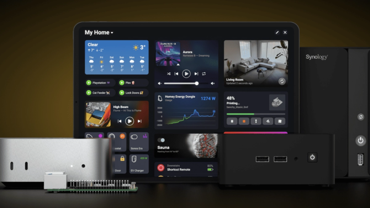 Homey self hosted server