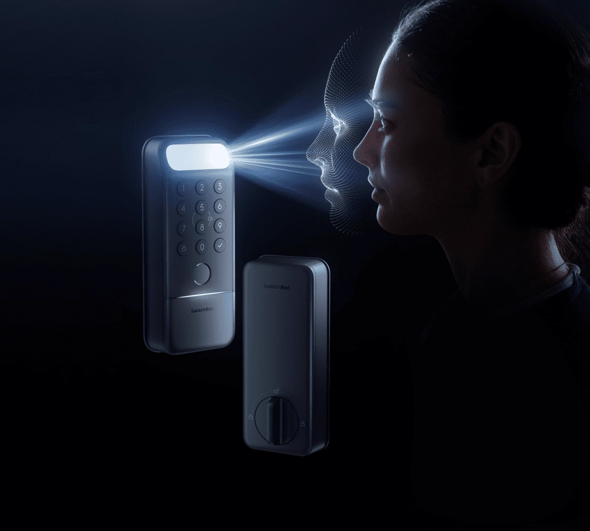 その他 Switch Bot SwitchBot unveils biometrics deadbolt locks with Matter at CES