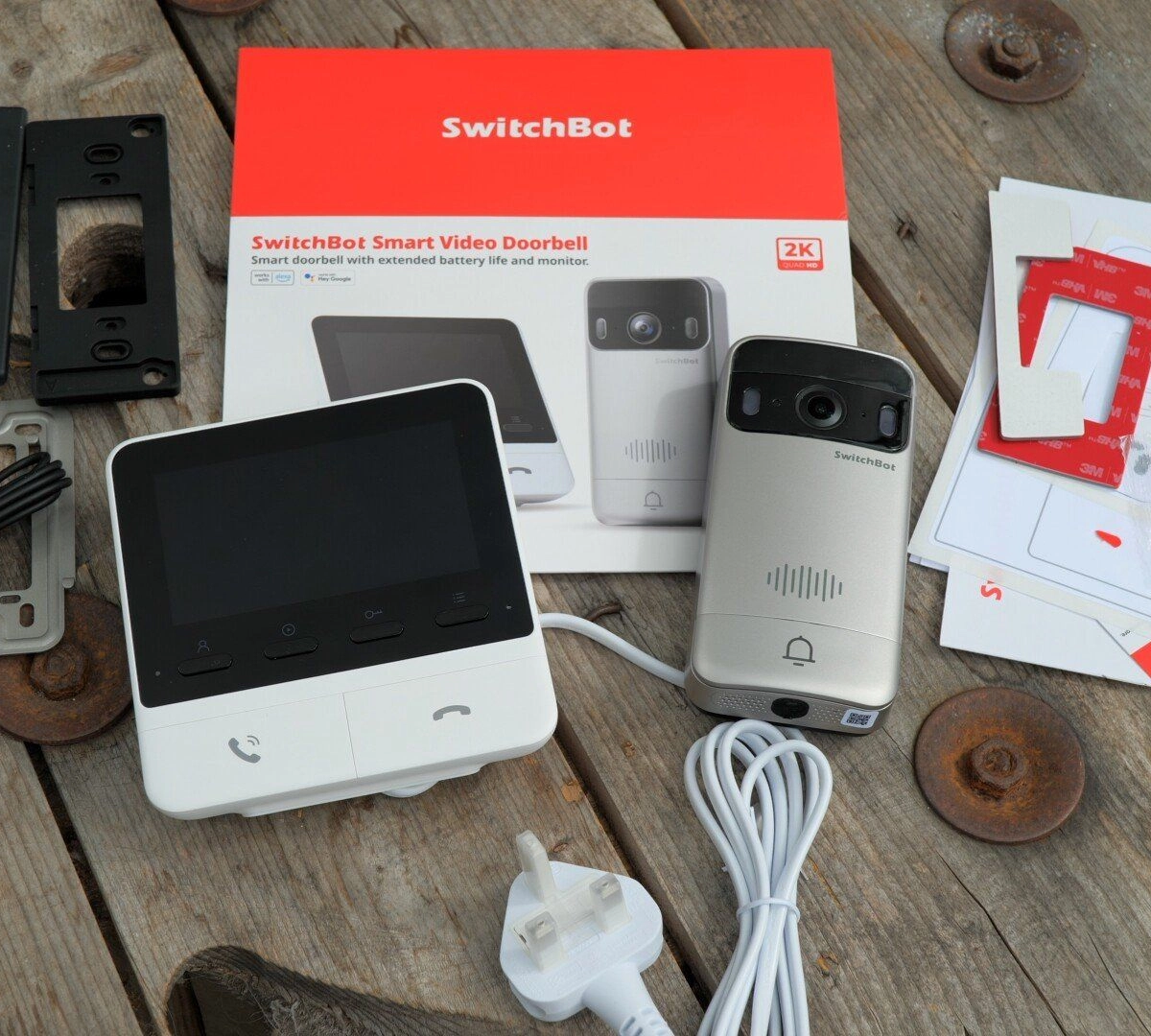 家電 switchbot smart video doorbell SwitchBot's video doorbell comes with a 4.3-inch in-home display