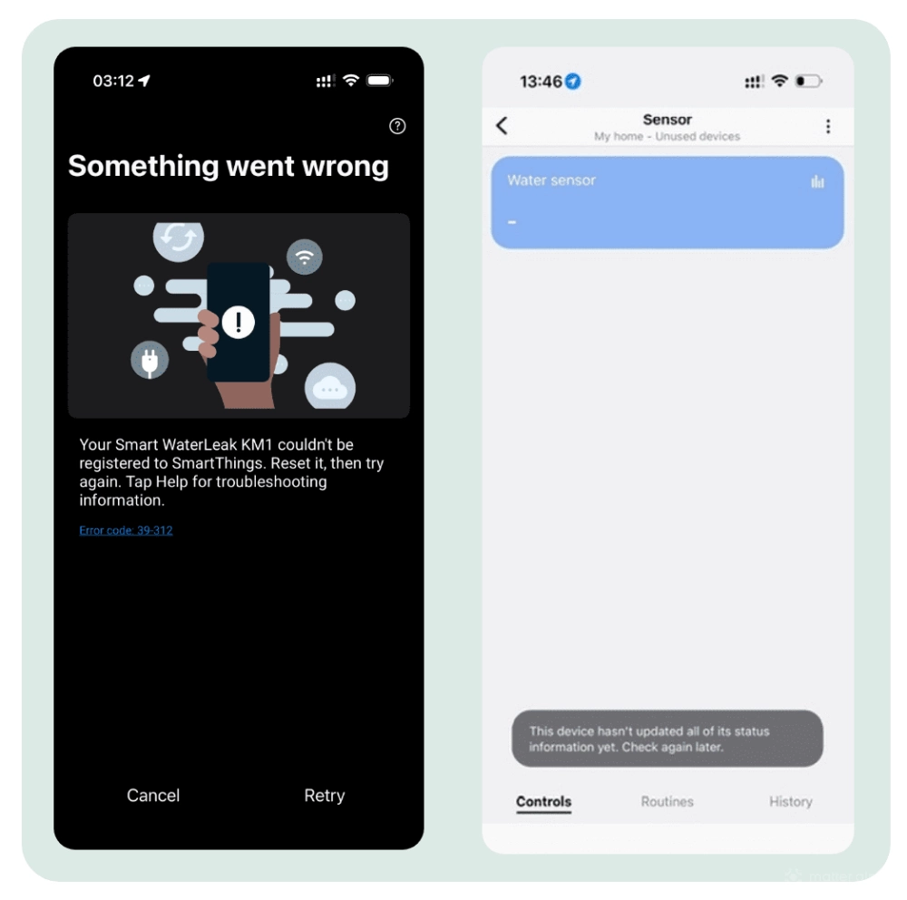 3r water leak st failure 3r water leak st failure