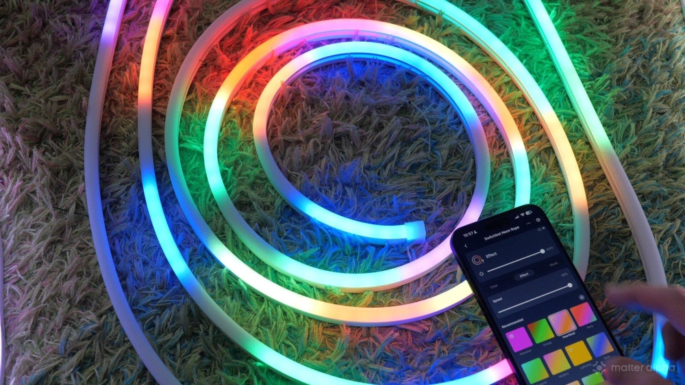 Aesthetics switchbot pixels detail