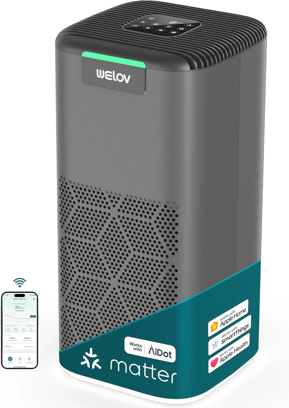 Aidot welov p200 pro air purifier product Aidot welov p200 pro air purifier product