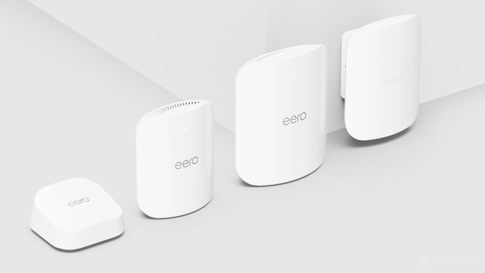 Amazon 7 eero product lineup