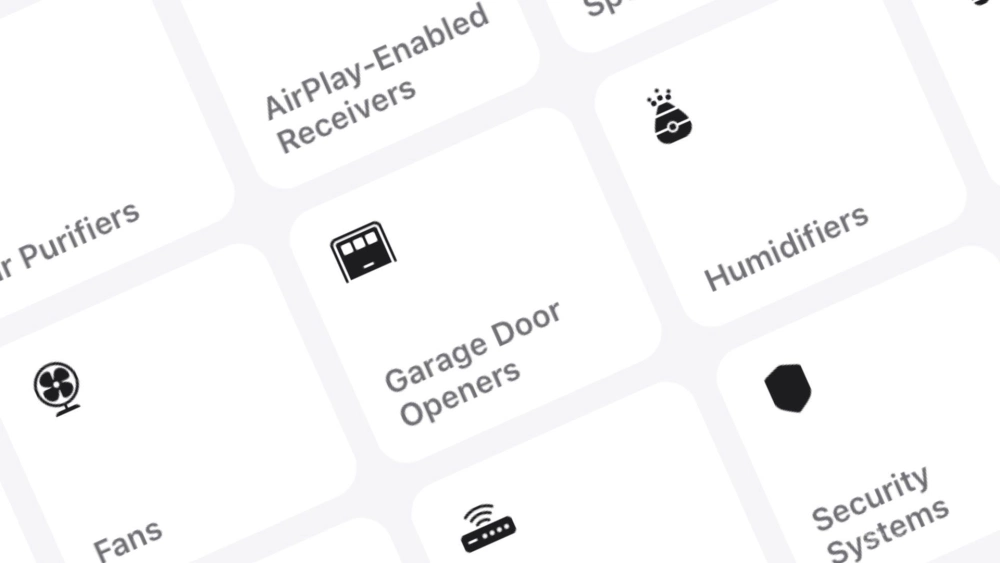 Apple home accessory categories featured
