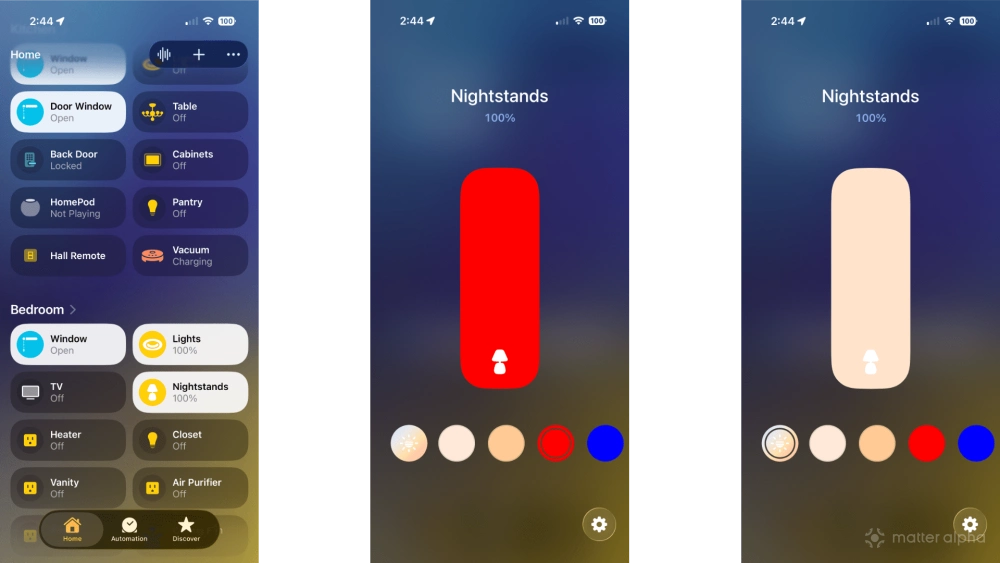 Apple home adaptive lighting ios26 set steps