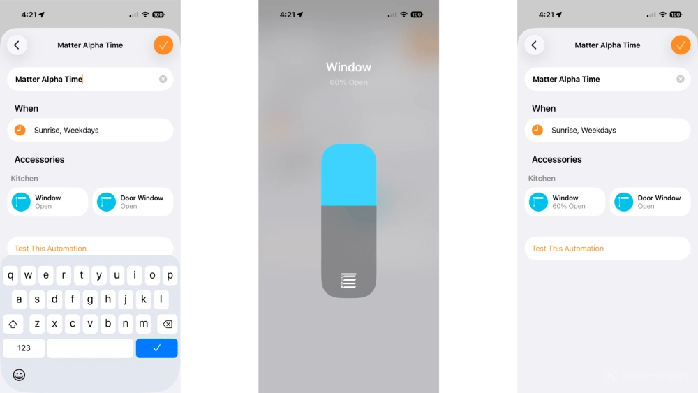Apple home time automation ios26 steps 4