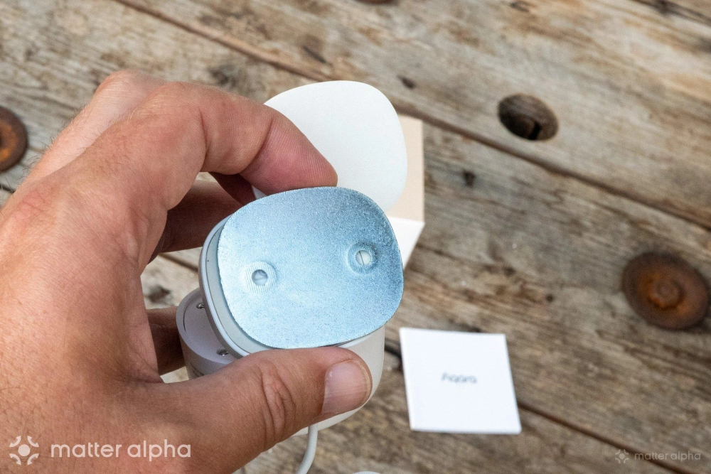 Aqara fp1e review mounting plate