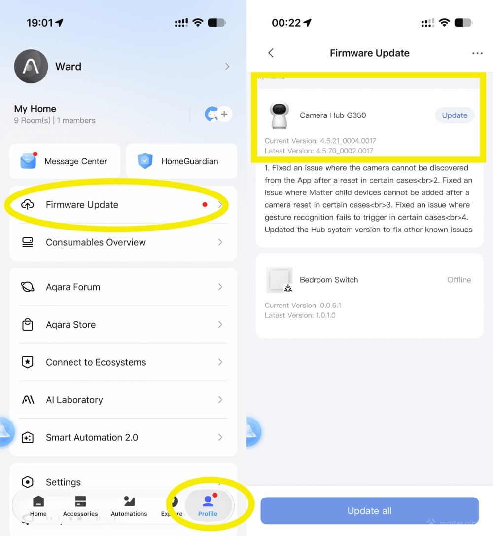 Aqara g350 matter camera ptz vendor app Aqara g350 matter camera ptz vendor app