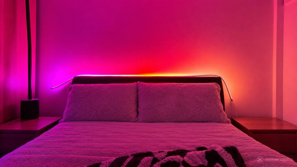 Around the bed Around the bed