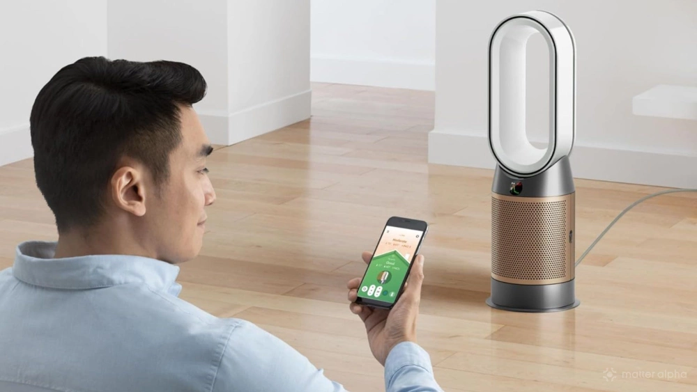 Dyson hp2 air purifier lifestyle 2