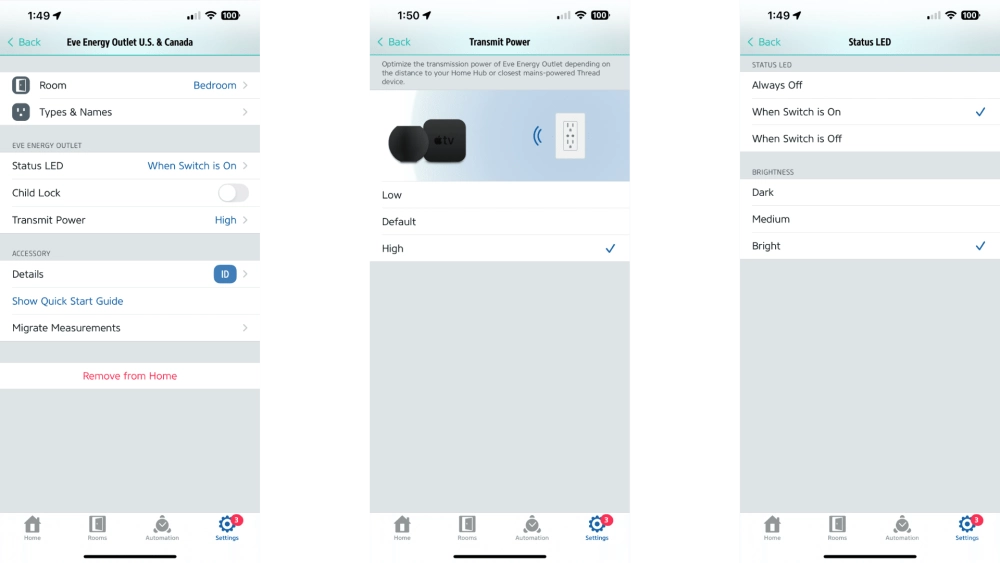 Eve energy outlet review eve app settings Eve energy outlet review eve app settings