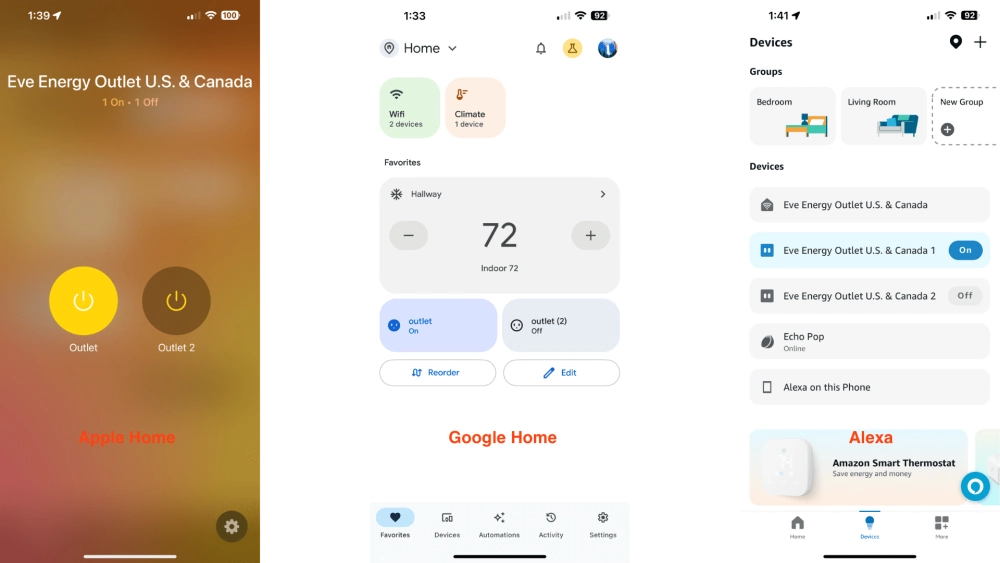 Eve energy outlet review matter multi admin controls Eve energy outlet review matter multi admin controls
