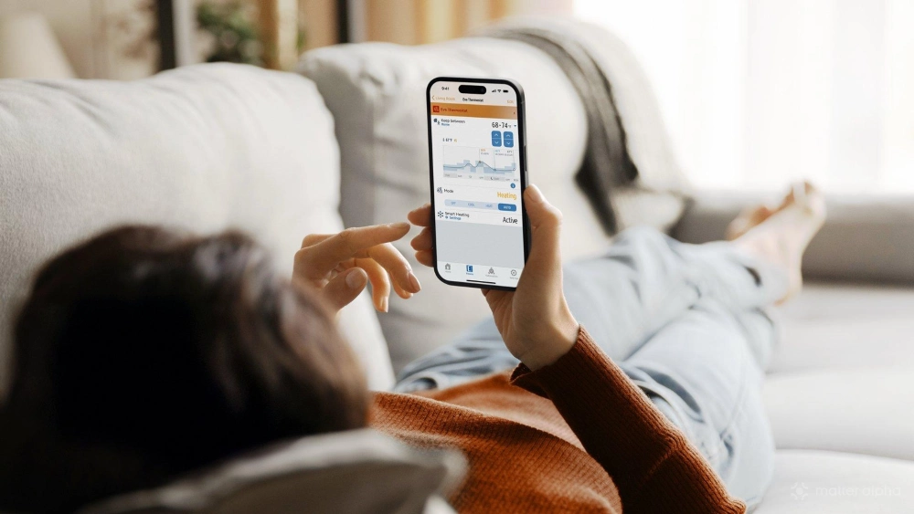 Eve thermostat app lifestyle Eve thermostat app lifestyle