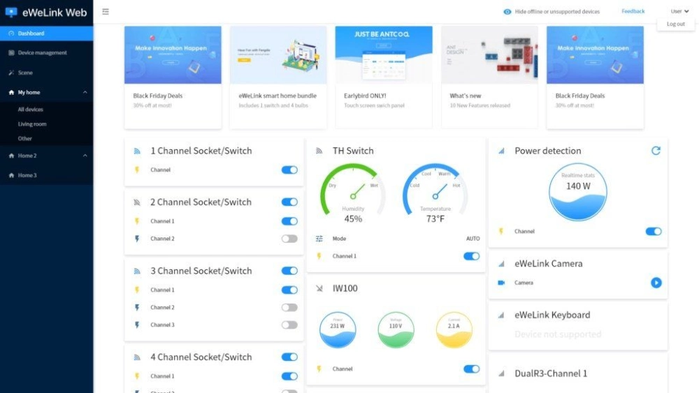 Ewelink web Ewelink web