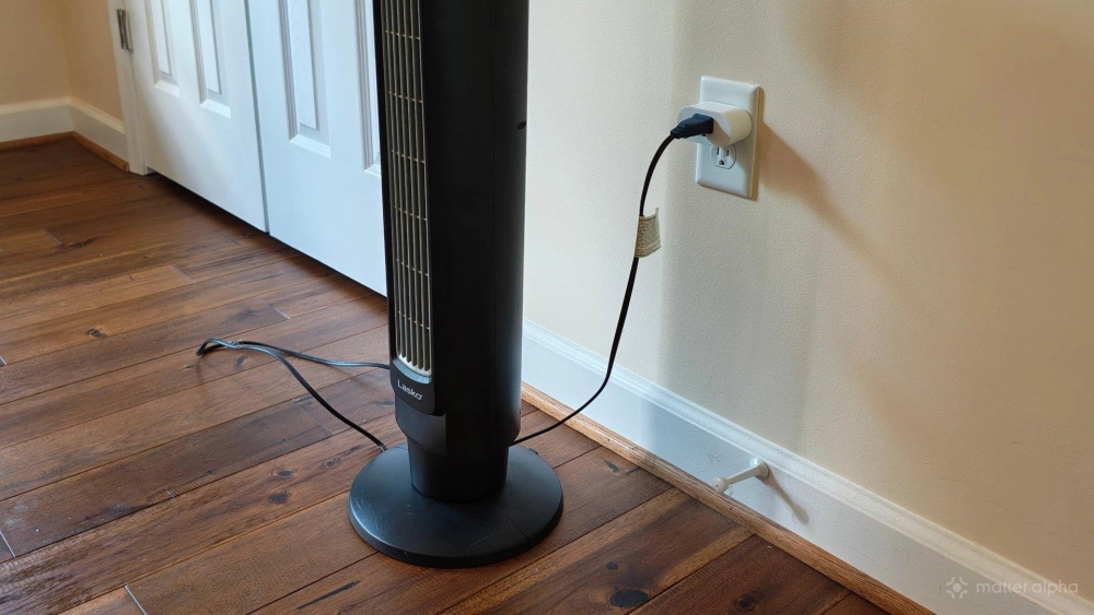 Fan plugged into an ikea grillplats smart plug Fan plugged into an ikea grillplats smart plug