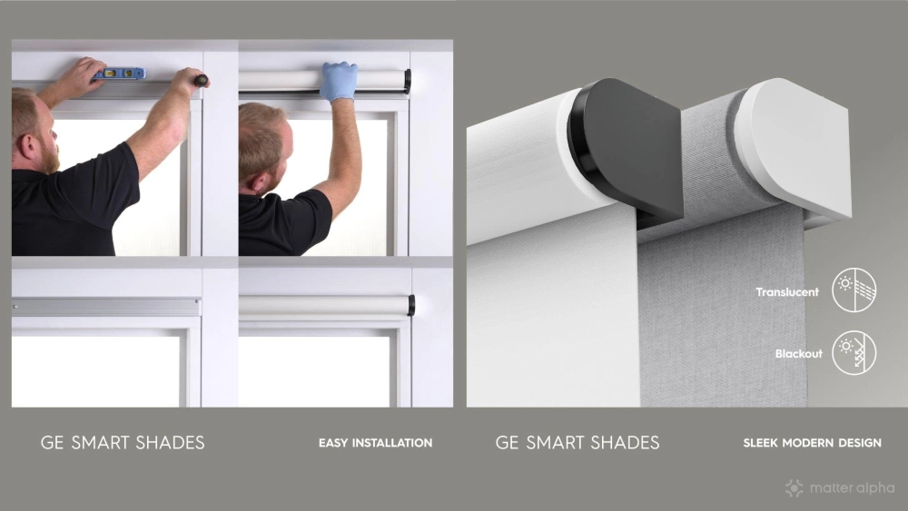Ge smart shades features lifestyle