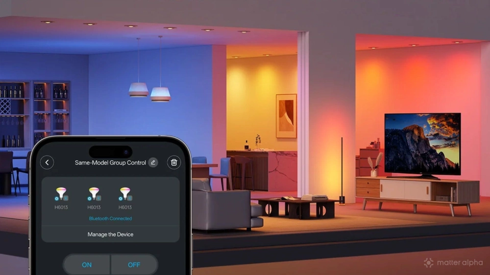 Govee br30 smart led color light bulb lifestyle 3