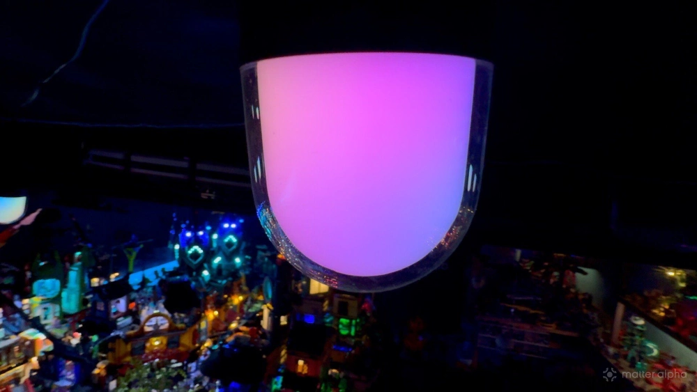 Govee chromatic bulb close Govee chromatic bulb close