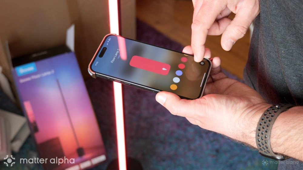 Govee floor lamp 2 review matter control apple home