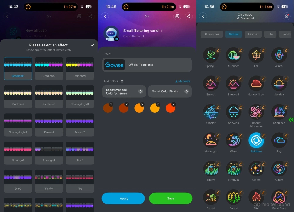 Govee home app chromatic control Govee home app chromatic control
