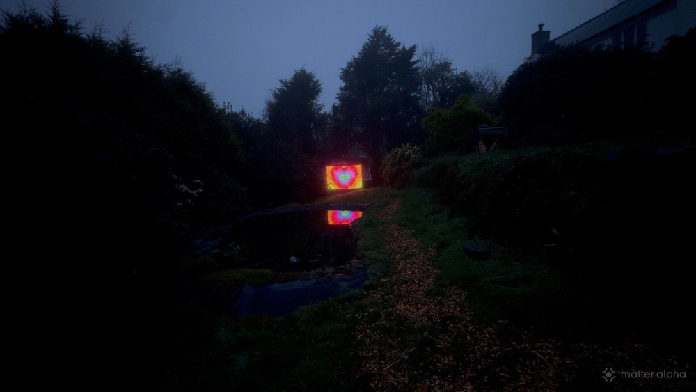 Govee lightwall dusk hearts and reflection Govee lightwall dusk hearts and reflection