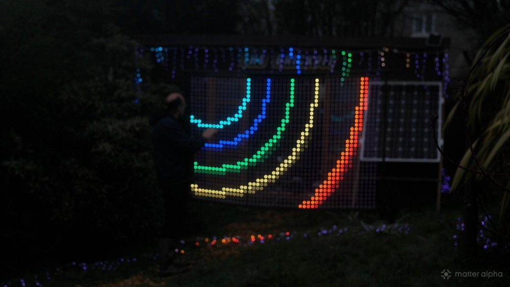 Govee lightwall scene stage Govee lightwall scene stage