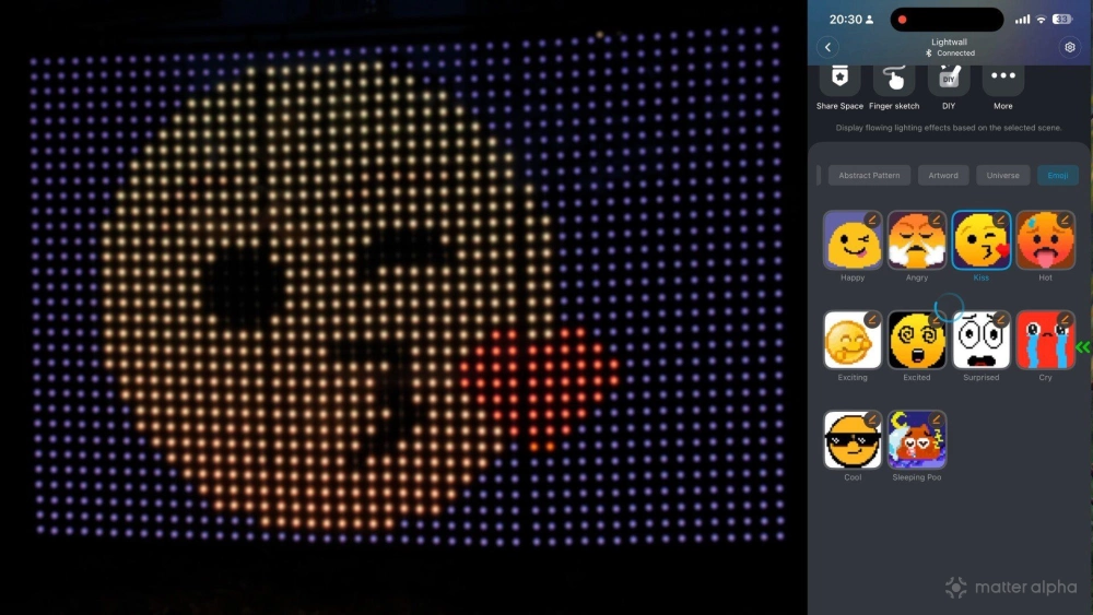 Govee lightwall scenes Govee lightwall scenes