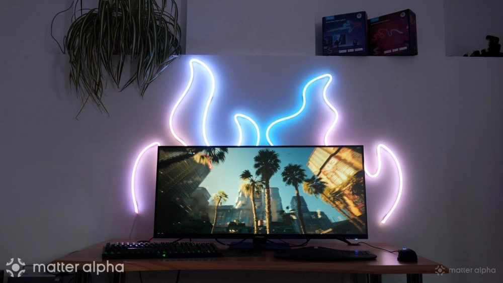 Govee neon rope light gaming screen reactive mode Govee neon rope light gaming screen reactive mode