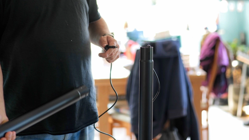 Govee outdoor lamp post construction