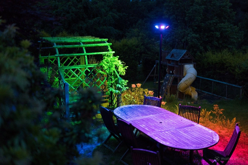 Govee outdoor lamp post review magical outdoor scene