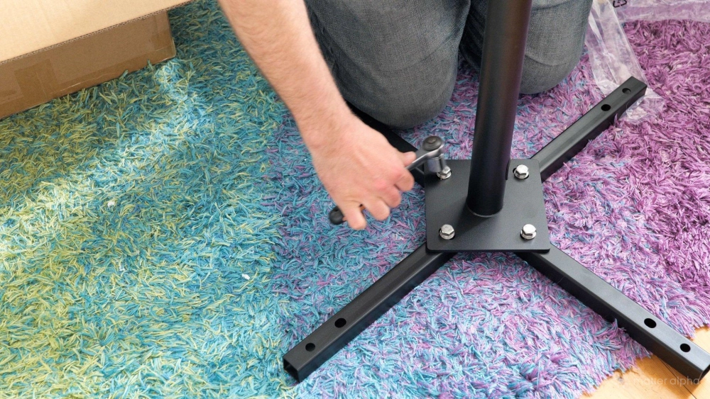 Govee outdoor lamp post review x base construction