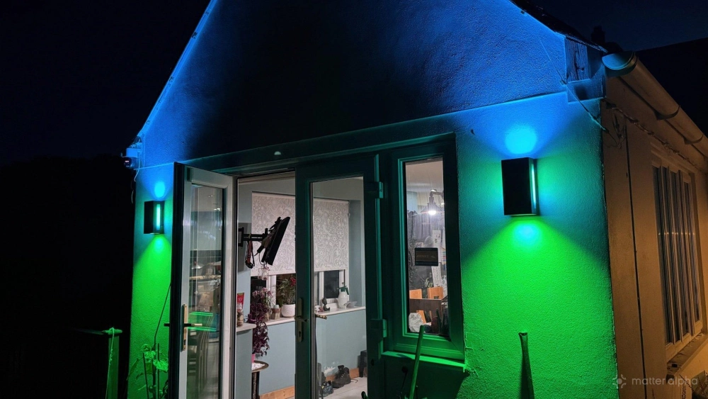 Govee outdoor updown wall light review outdoor night