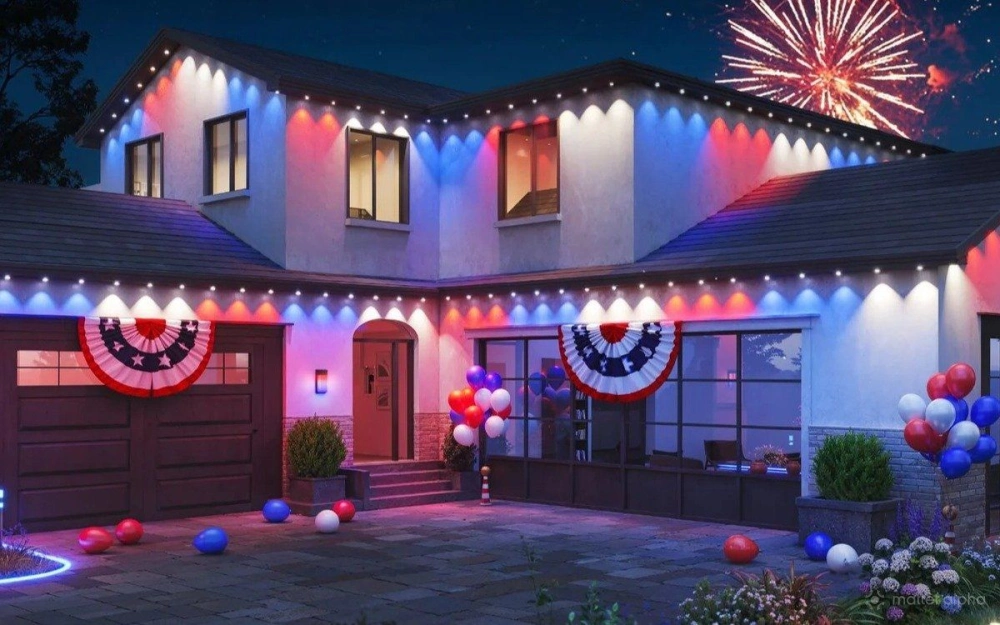 Govee permanent outdoor lights 2 independence day Govee permanent outdoor lights 2 independence day