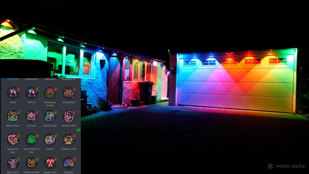 Govee permanent outdoor lights 2 pro dual color mixing app Govee permanent outdoor lights 2 pro dual color mixing app