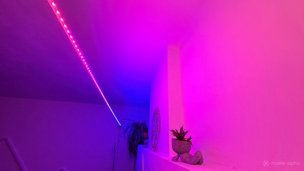 Govee skyline review view from other side of led strip Govee skyline review view from other side of led strip