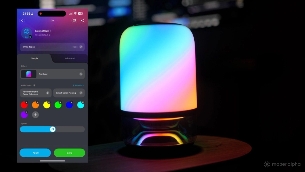 Govee table lamp 2 pro review scene creation Govee table lamp 2 pro review scene creation