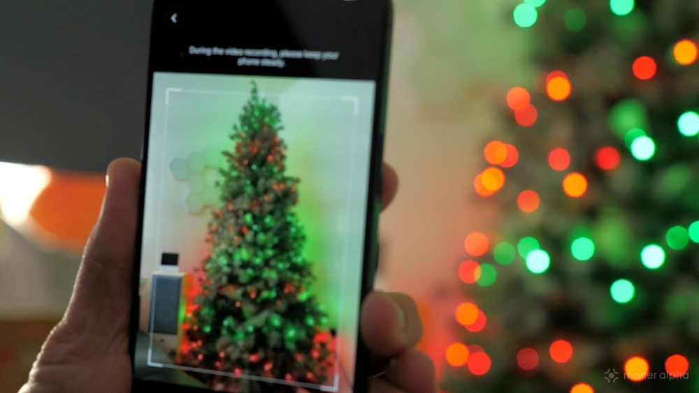 Govee xmas sparkle lights tree shape scanning Govee xmas sparkle lights tree shape scanning