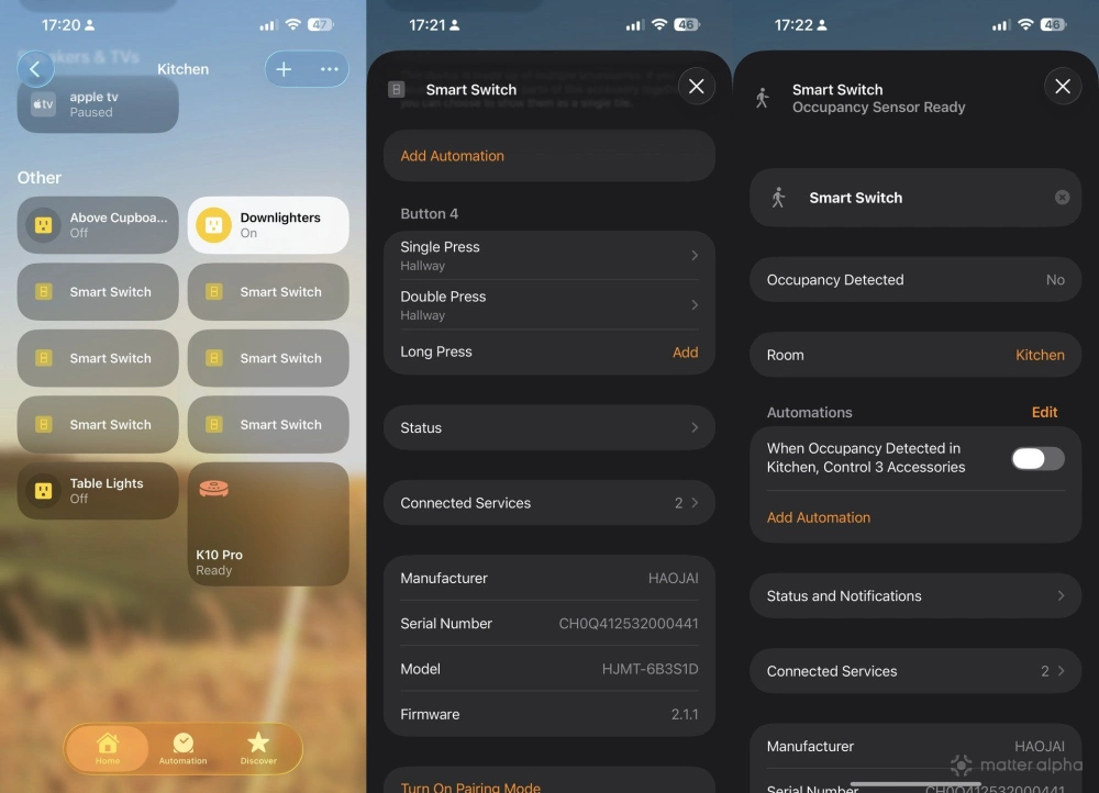 Haijai smart switch and sensor Haijai smart switch and sensor