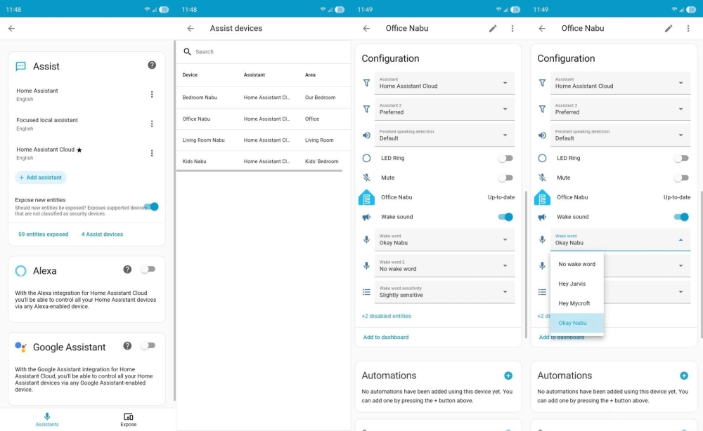 Home assistant voice preview edition settings in home assistant