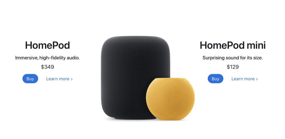 Homepod new pricing